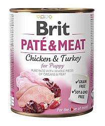 Brit Konzerva Pate & Meat Puppy 800g