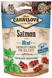 Carnilove Cat Crunchy Snack Salmon, Mint, Meat 50g