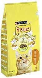 FRISKIES GM 10kg s kuraťom a pridanou zeleninou