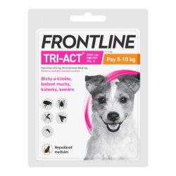 Frontline Tri-Act Spot-on dog S 5-10 kg 1 x 1 ml