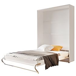 Sconto Sklápacia posteľ CONCEPT PRO CP-03 biela, 90x200 cm