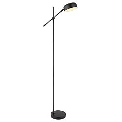 Sconto Stojacia lampa GIANNA čierna