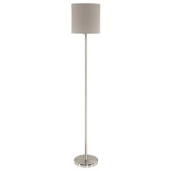 Sconto Stojacia lampa PASTERI sivá