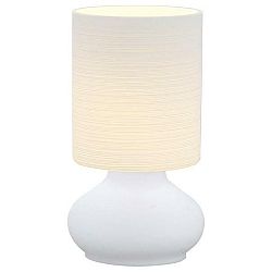 Sconto Stolná lampa LEONOR biela