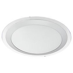 Sconto Stropné LED svietidlo COMPETA 2 biela, priemer 34 cm