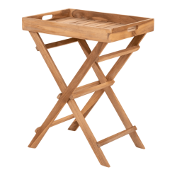 Sconto Záhradný stôl RUNDO teak